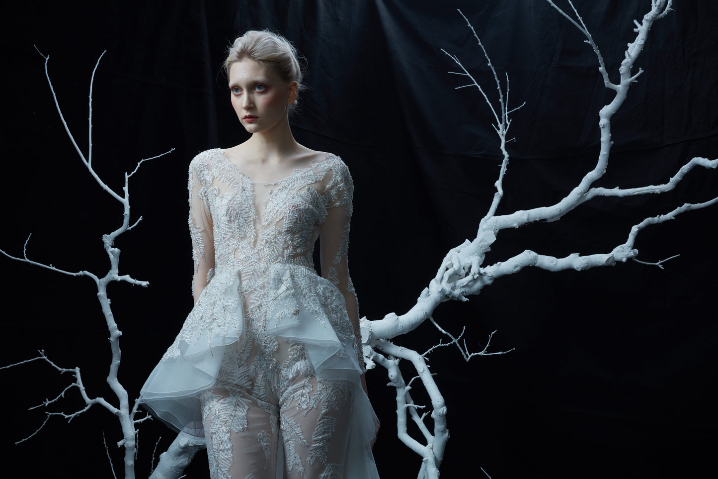 V&LOVE Rime Pine Wedding Gown — view 3