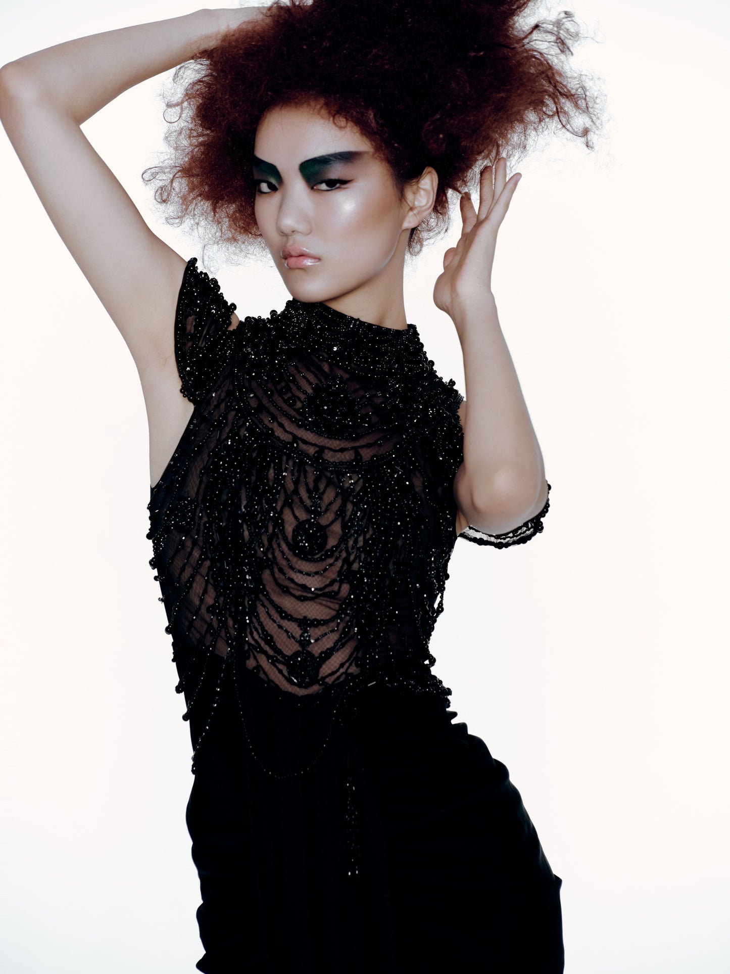 V&LOVE Embellished Off-Shoulder Velvet Gown — view 3
