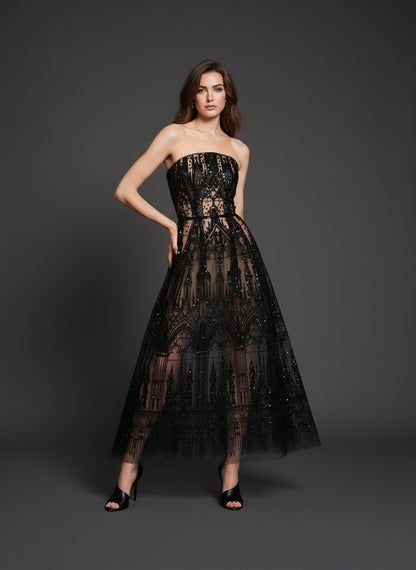 V&LOVE Embroidered Dress — view 2