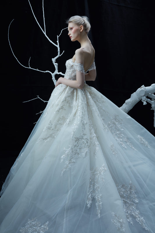 V&LOVE Enchanted Forest Wedding Gown — view 1