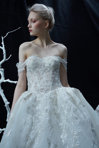 V&LOVE Enchanted Forest Wedding Gown — view 2