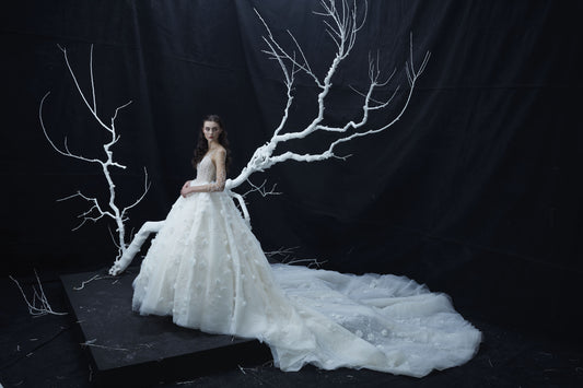 V&LOVE Pearl Rose Wedding Gown — view 1