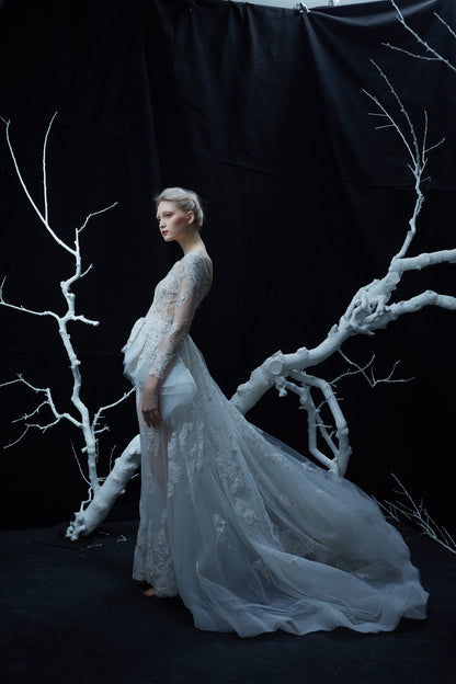 V&LOVE Rime Pine Wedding Gown — view 1