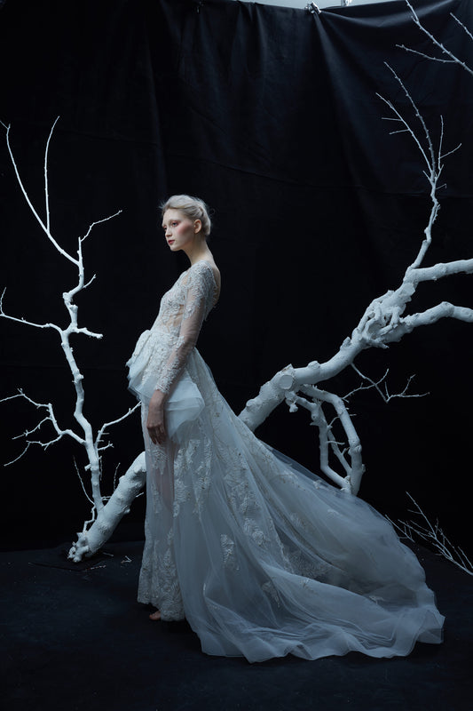 V&LOVE Rime Pine Wedding Gown — view 1