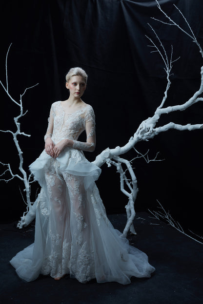 V&LOVE Rime Pine Wedding Gown — view 2