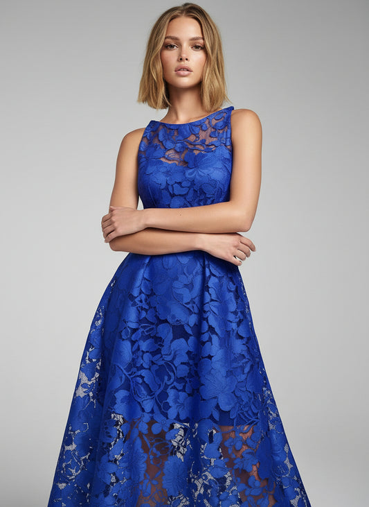 V&LOVE Royal Blue Sleeveless Dress — view 1